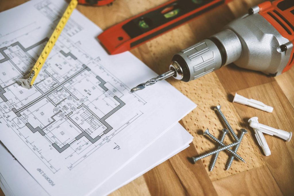 Plans de construction avec outils
