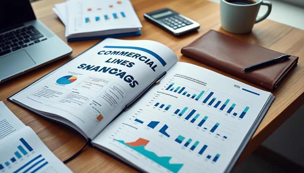 Documents et graphiques sur une table